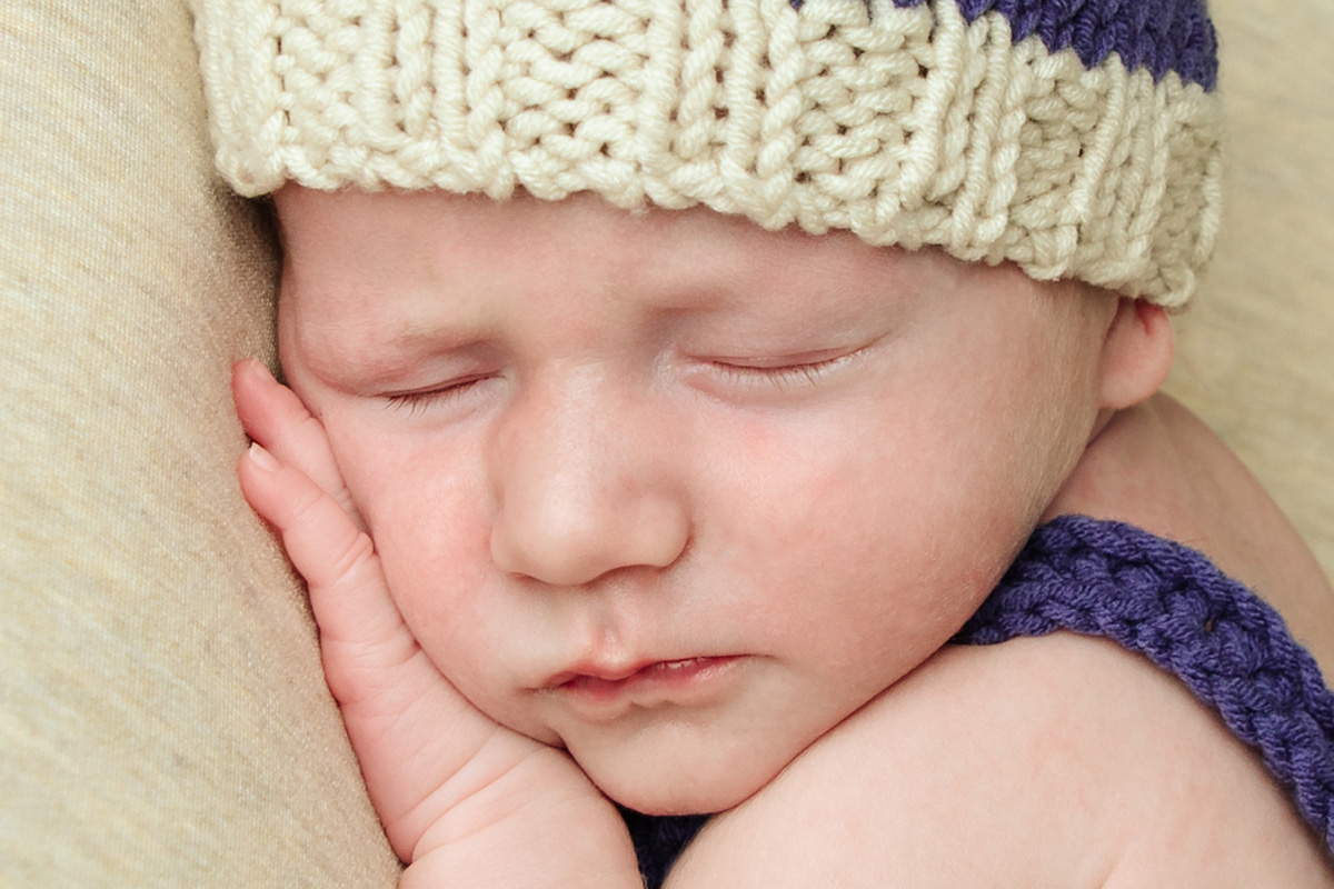 Baby boy sleeping